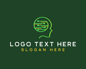 Tech Brain Technology logo design