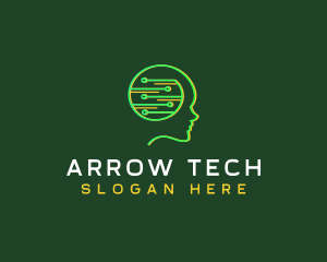 Tech Brain Technology logo design