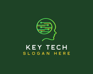 Tech Brain Technology logo design