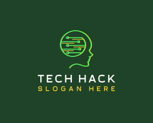 Tech Brain Technology logo design