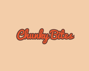 Retro Cursive Brand logo design