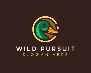 Wild Farm Duck  logo design