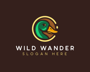 Wild Farm Duck  logo design