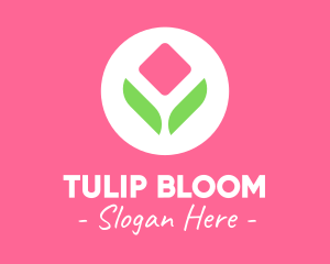 Tulip - Simple Tulip Flower logo design