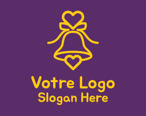 Care - Lovely Romantic Bell logo design