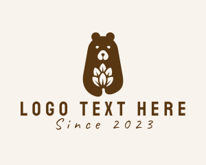 Lager - Grizzly Bear Brewery logo design