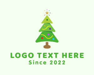 Winter - Christmas Tree Decor logo design