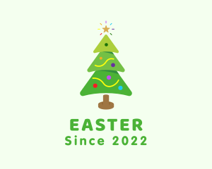 Gingerbread Man - Christmas Tree Decor logo design
