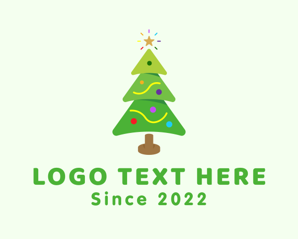 Festivity - Christmas Tree Decor logo design