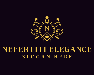 Luxury Cafe Restaurant logo design