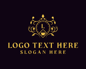 Cafe - Luxury Cafe Restaurant logo design