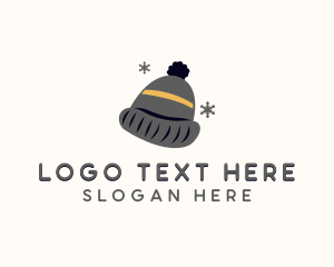 Snow - Fashion Beanie Hat logo design