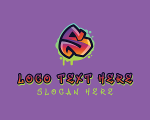 Clan - Modern Street Art Letter S logo design