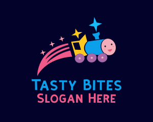 Toy Store - Toy Kiddie Train logo design