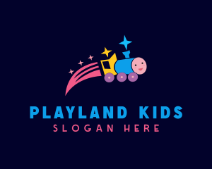 Toy Kiddie Train logo design