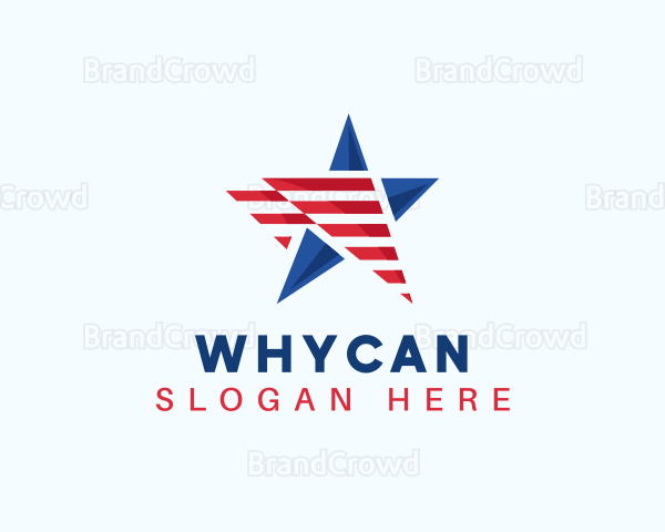 Star Flag America Logo