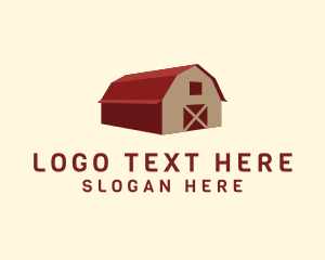 Farming - Rural Barn House logo design