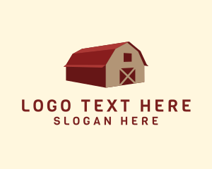 Provincial - Rural Barn House logo design