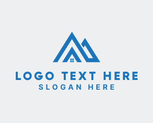 Window - Subdivision Letter A logo design