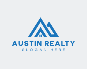 Realty Subdivision Letter A logo design