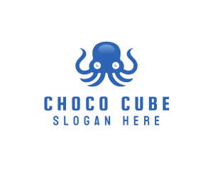 Tentacles - Sea Tentacle Octopus logo design