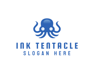 Octopus - Sea Tentacle Octopus logo design