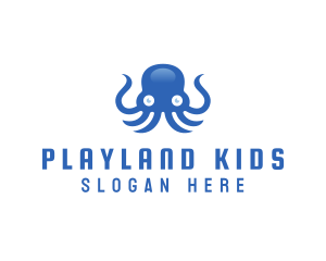 Sea Tentacle Octopus logo design