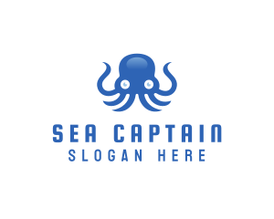 Sea Tentacle Octopus logo design