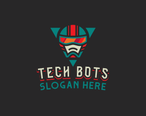 Robotic - Robot Gaming Streamer logo design