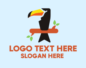 Hornbill - Wild Toucan Branch logo design