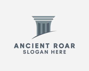 Ancient Legal Pillar logo design