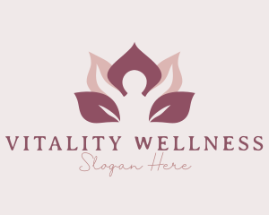 Lotus Human Wellness logo design