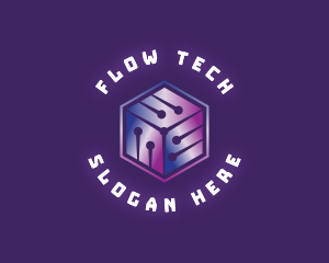 Digital Cube Tech logo design