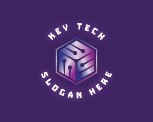 Digital Cube Tech logo design