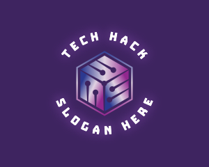 Digital Cube Tech logo design