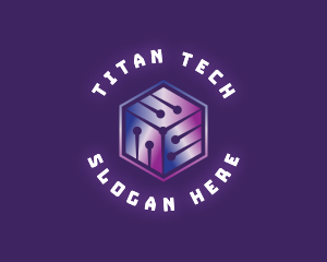 Digital Cube Tech logo design