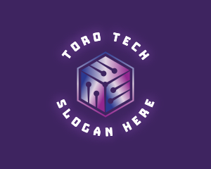 Digital Cube Tech logo design