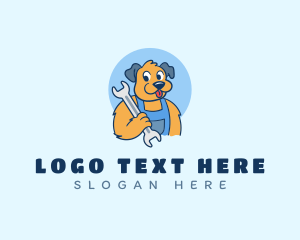 Dog Fix Mechanic logo design