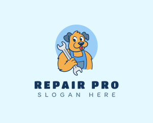 Dog Fix Mechanic logo design