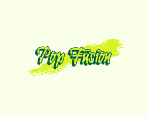 Pop - Hiphop Graffiti Business logo design