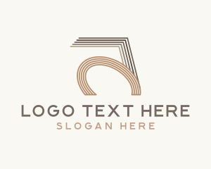 Letter Hi - Professional Business Letter A logo design