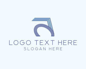 Professional Business Letter A Logo