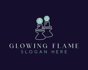 Candlelight - Candlelight Candle Decoration logo design