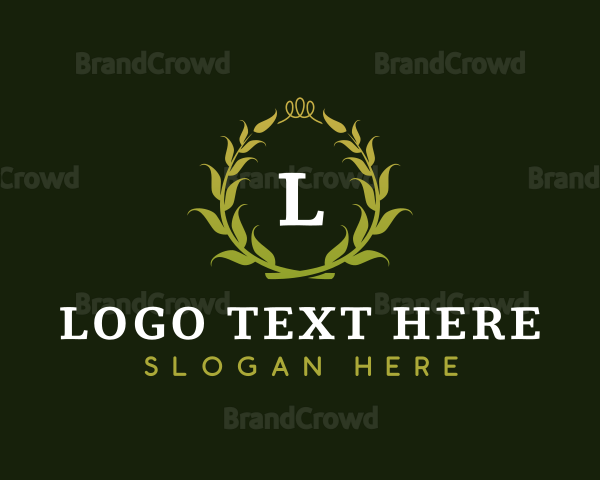 Premium Quality Wreath Logo