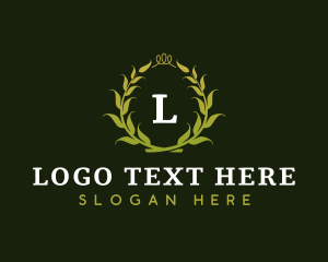 Quality - Premium Quality Wreath logo design