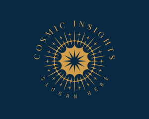 Astrology - Cosmic Star Astrology logo design