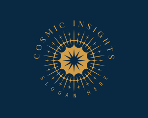 Cosmic Star Astrology logo design