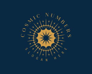 Cosmic Star Astrology logo design