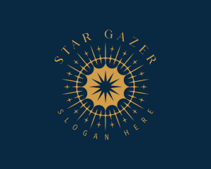 Cosmic Star Astrology logo design