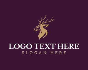 Buck - Deer Animal Wildlife logo design